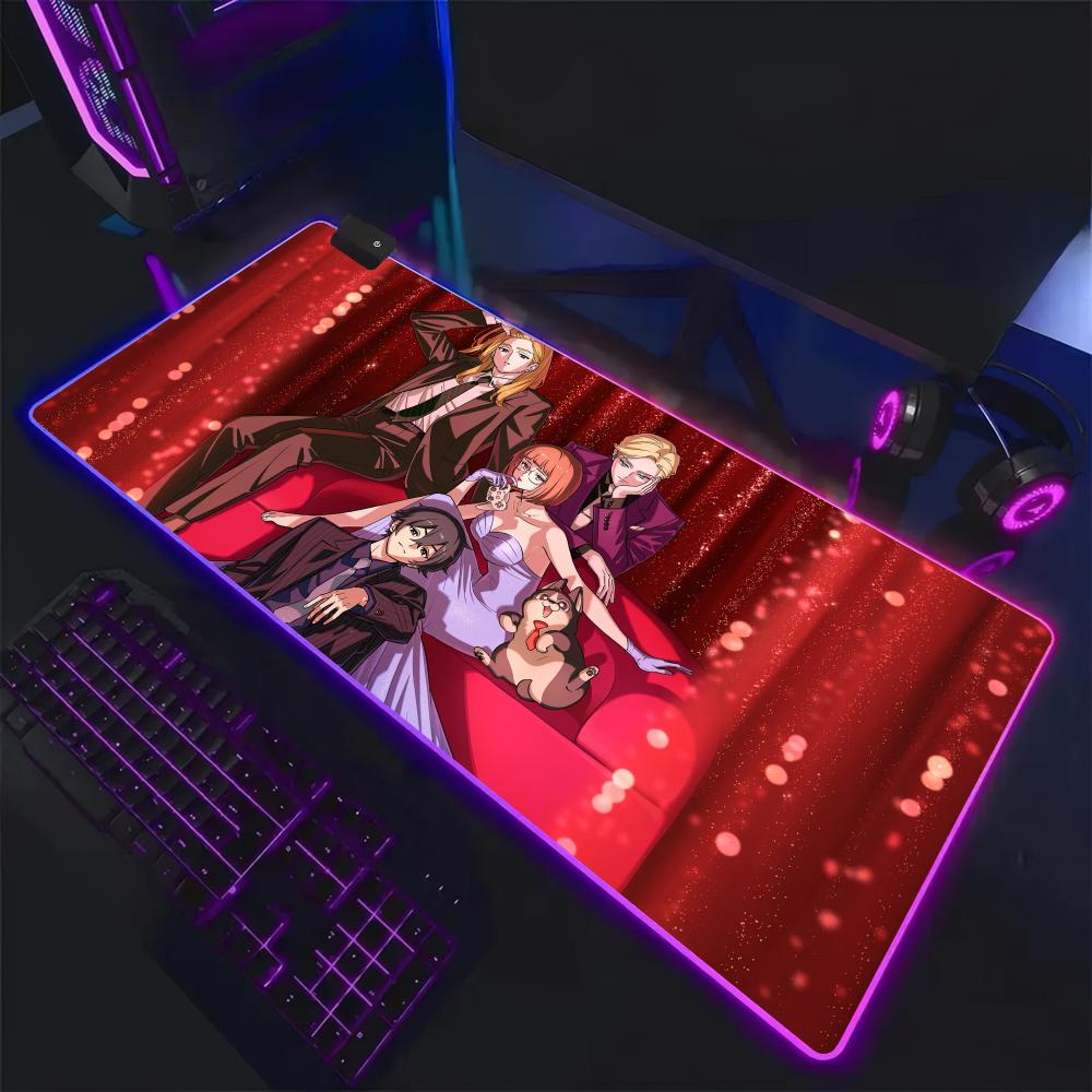 Mouse Pad Extended Rgb - لوحة ماوس للألعاب بإضاءة RGB، سجادة