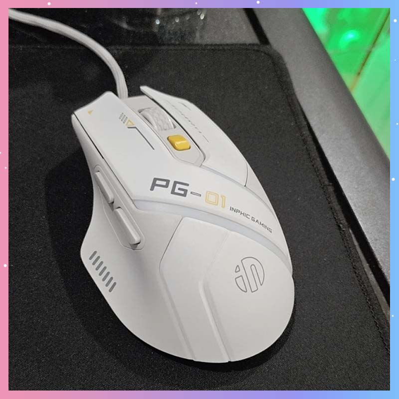Esports Gaming Hardware - ماوس ألعاب سلكي PG01 بدقة 12800
