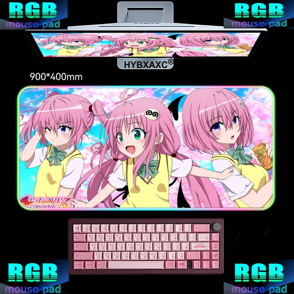 Mouse Pad Extended Rgb - لوحة ماوس مطاطية من To Love-Ru