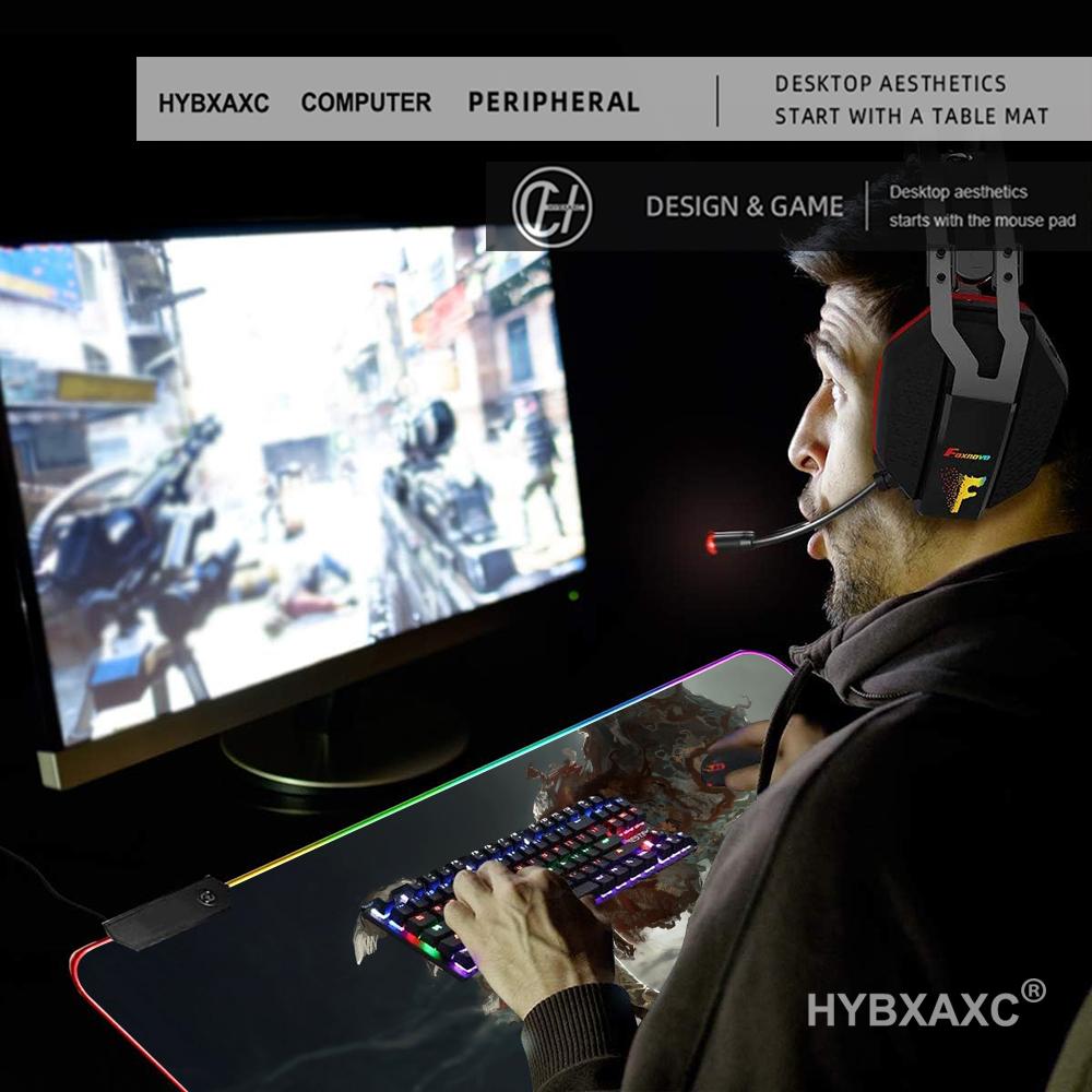 لوحة ماوس للألعاب بإضاءة RGB،  - مراجعة Mouse Pad Extended Rgb وسعره
