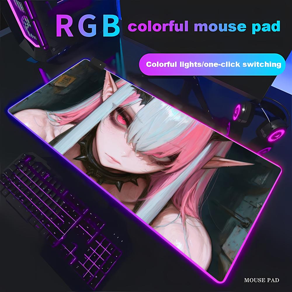 لوحة ماوس ألعاب كبيرة من HYBXA - مراجعة Mouse Pad Extended Rgb وسعره