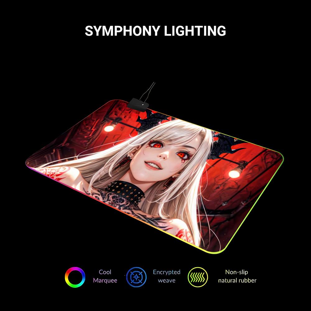 لوحة ماوس ألعاب كبيرة من HYBXA - مراجعة Mouse Pad Extended Rgb وسعره