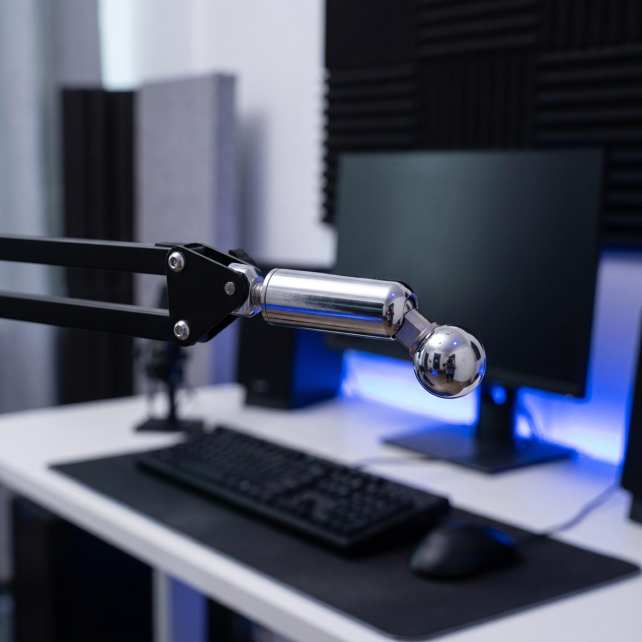 5 قطع من وصلات الميكروفون الكر - مراجعة Microphone Arm Boom وسعره