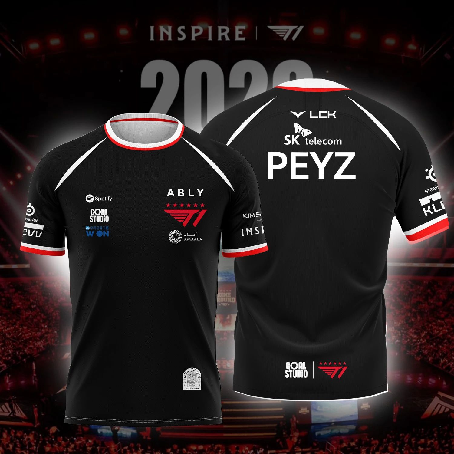 قميص فريق T1 ESPORTS الجديد لع - مراجعة Esports Gaming Sleeve وسعره