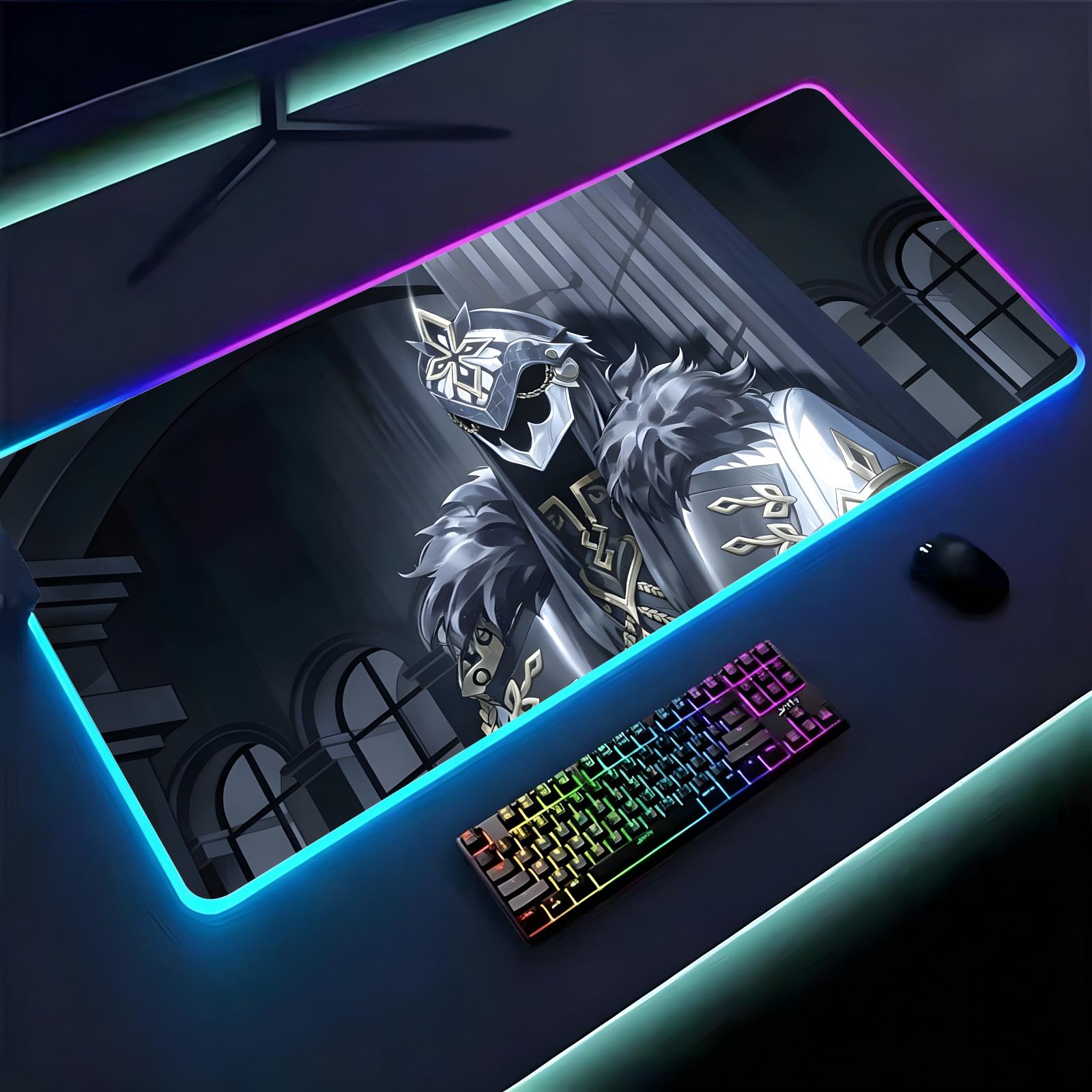 وسادة فأرة ألعاب إلكترونية كبي - مراجعة Mouse Pad Extended Rgb وسعره