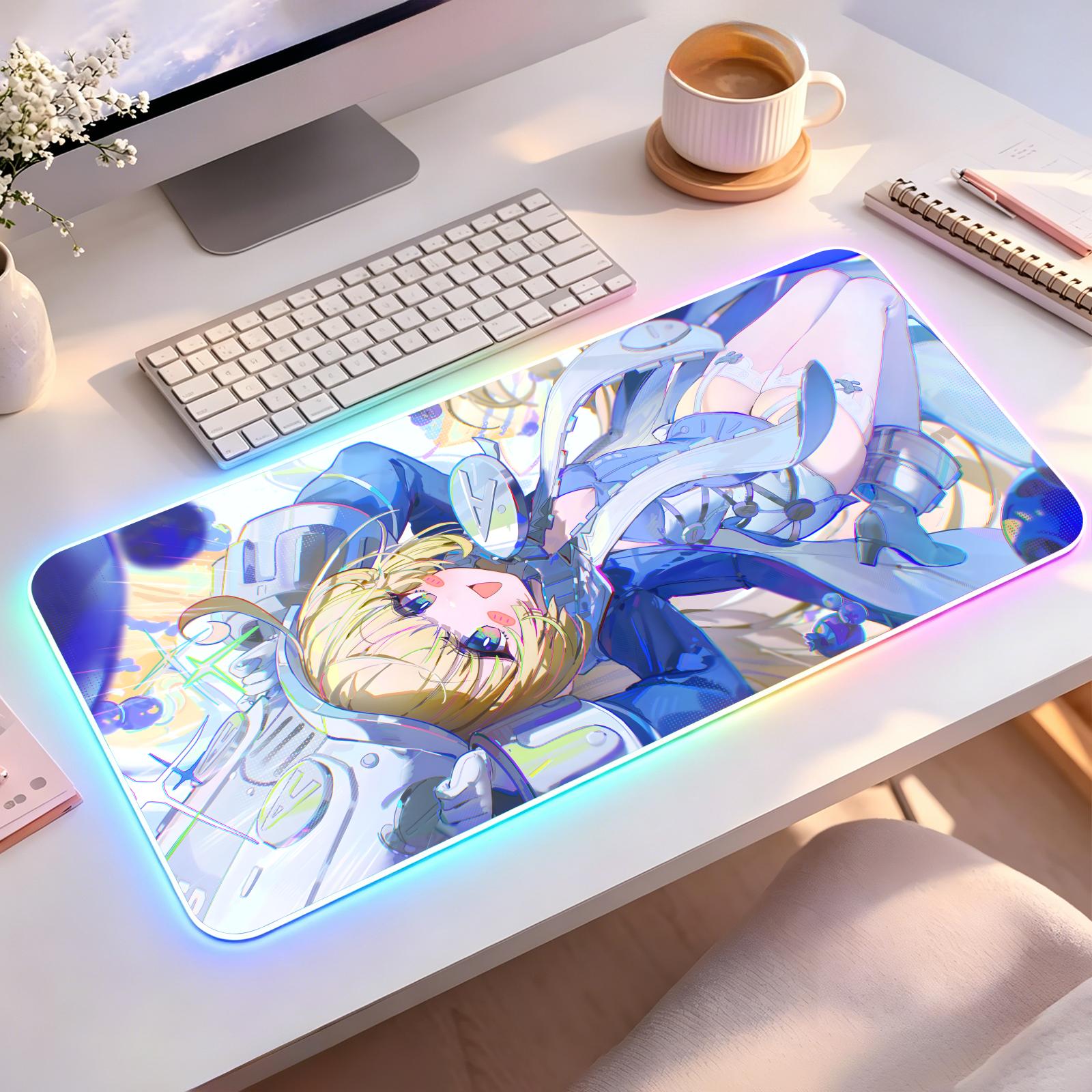 لوحة ماوس ألعاب Zenless Zone Z - مراجعة Mouse Pad Extended Rgb وسعره