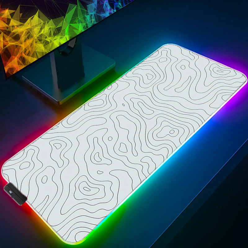 لوحة ماوس RGB LED لوحة ماوس سا - مراجعة Mouse Pad Extended Rgb وسعره