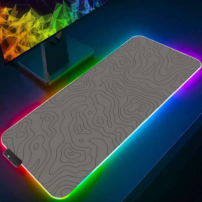 لوحة ماوس RGB LED لوحة ماوس سا - مراجعة Mouse Pad Extended Rgb وسعره