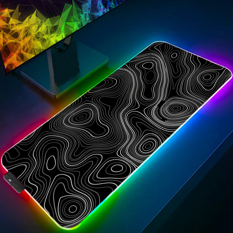 لوحة ماوس RGB LED لوحة ماوس سا - مراجعة Mouse Pad Extended Rgb وسعره