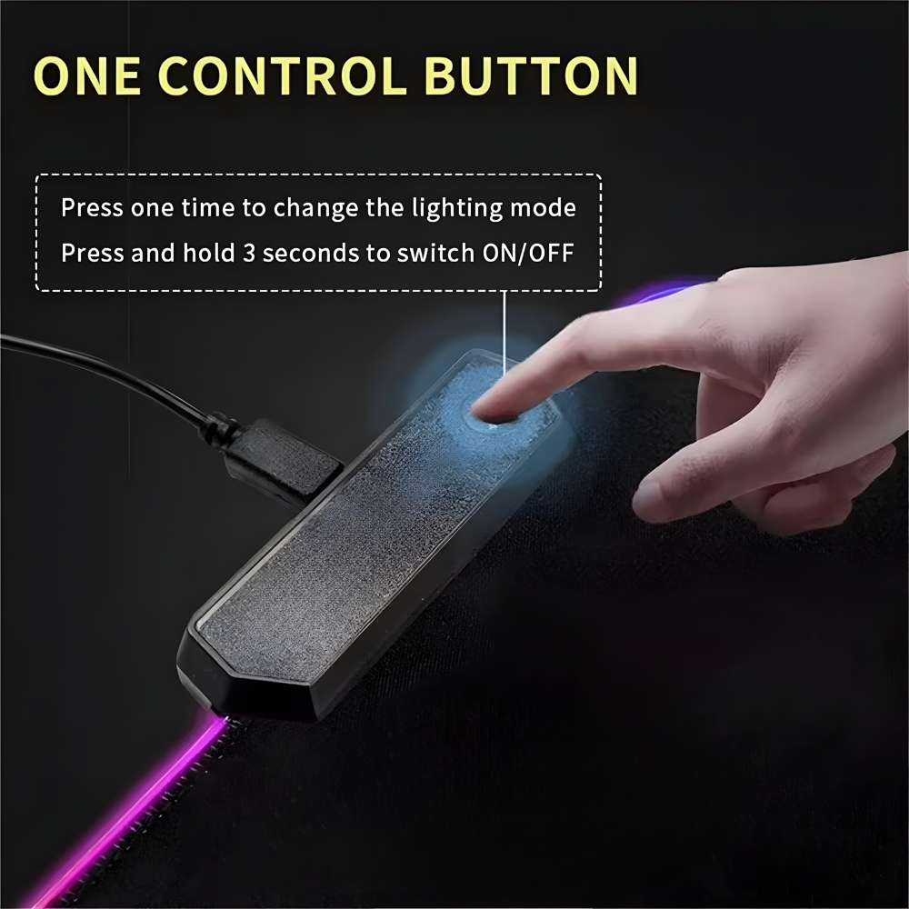 لوحة ماوس كبيرة للألعاب الإلكت - مراجعة Mouse Pad Extended Rgb وسعره