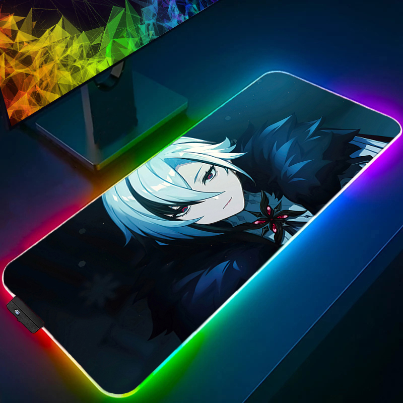لوحة ماوس ألعاب LED للكمبيوتر  - مراجعة Mouse Pad Extended Rgb وسعره