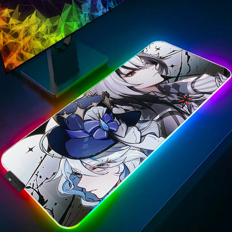 لوحة ماوس ألعاب LED للكمبيوتر  - مراجعة Mouse Pad Extended Rgb وسعره