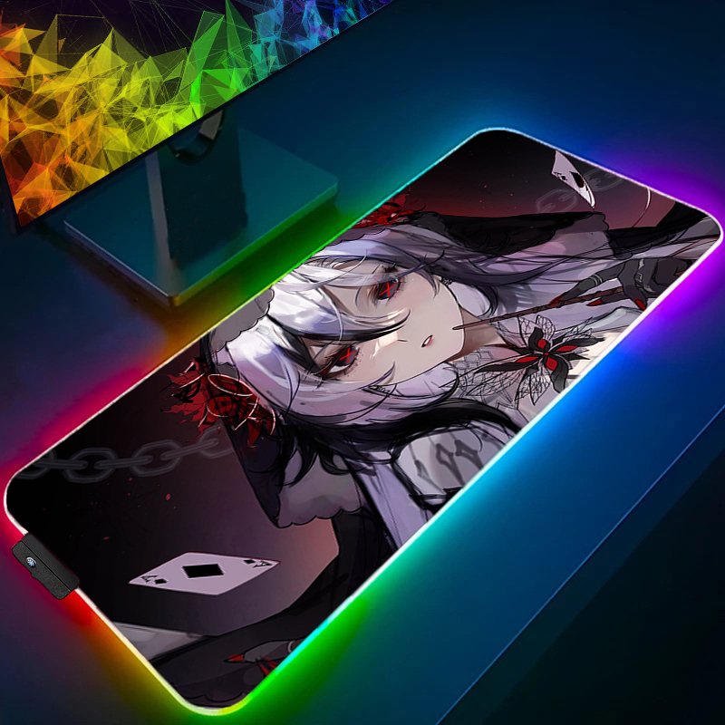 لوحة ماوس ألعاب LED للكمبيوتر  - مراجعة Mouse Pad Extended Rgb وسعره