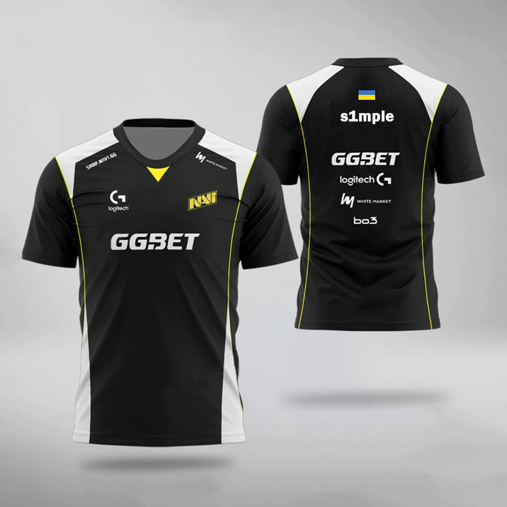 قميص رياضي إلكتروني مخصص للرجا - مراجعة Custom Esports Gaming Jersey وسعره