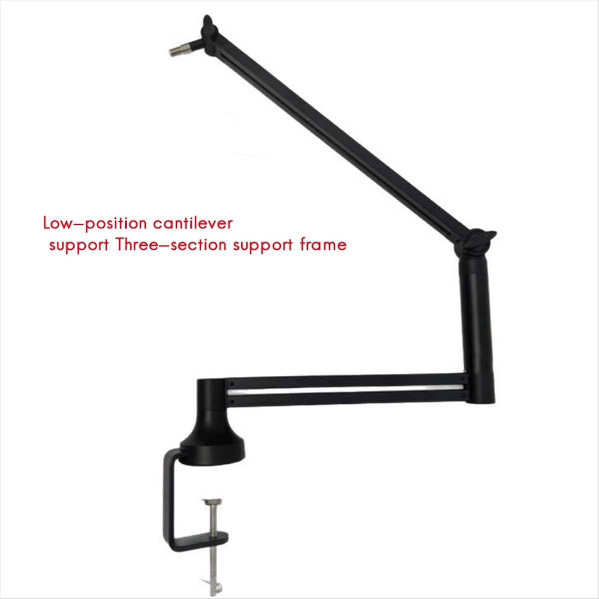 حامل ميكروفون A14M قابل للتعدي - مراجعة Microphone Arm Boom وسعره