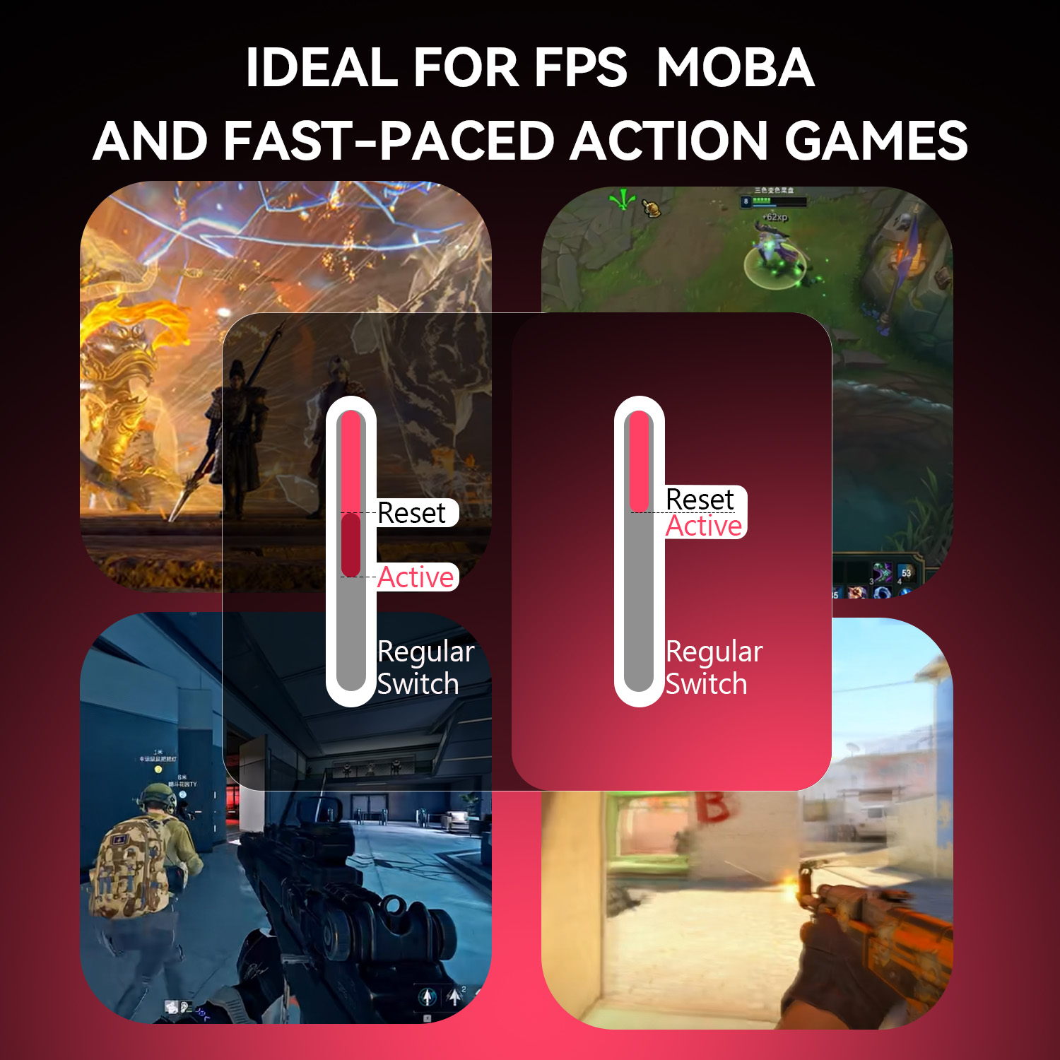 لوحة مفاتيح الألعاب السلكية Da - مراجعة Esports Gaming Photo وسعره