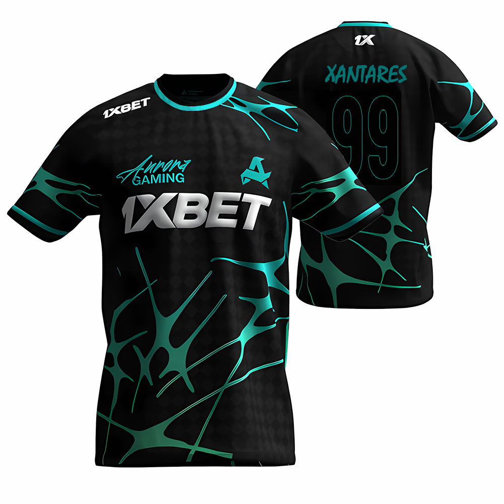 زي صيفي جديد لنادي أورورا للأل - مراجعة Custom Esports Gaming Jersey وسعره