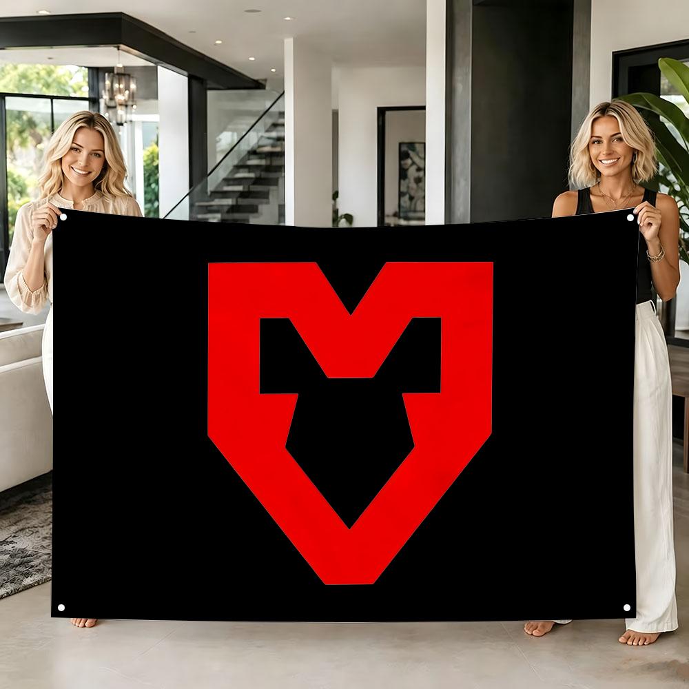 مفرش حائط بتصميم أعلام M-MOUZS - مراجعة Esports Gaming Photo وسعره