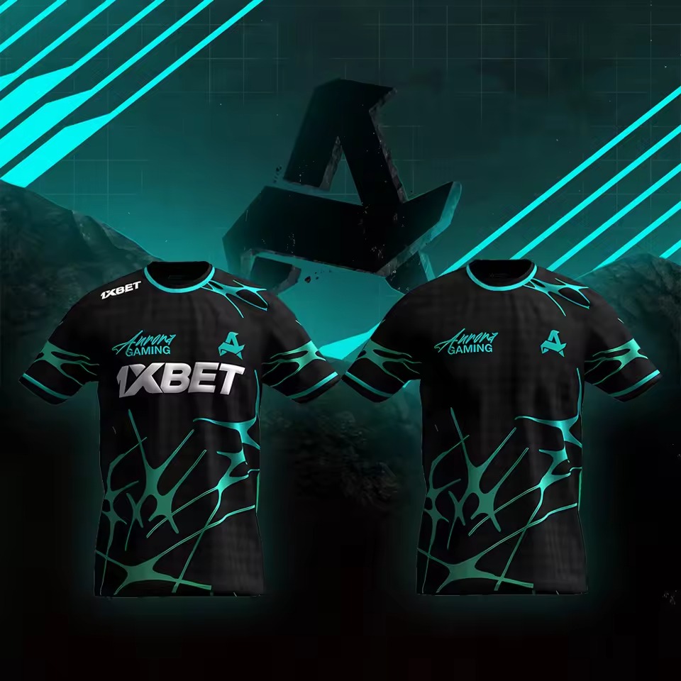 زي صيفي جديد لنادي أورورا للأل - مراجعة Custom Esports Gaming Jersey وسعره