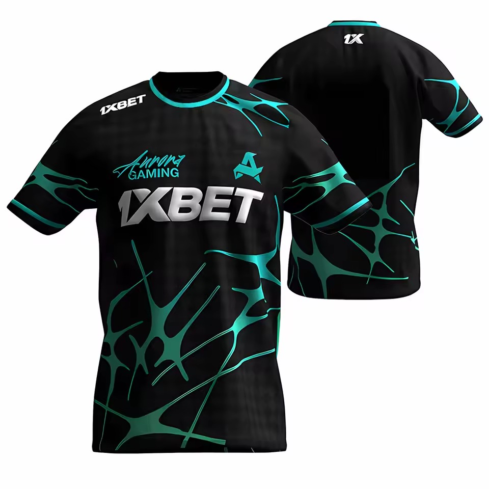 زي صيفي جديد لنادي أورورا للأل - مراجعة Custom Esports Gaming Jersey وسعره