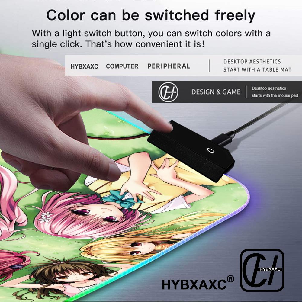 لوحة ماوس مطاطية من To Love-Ru - مراجعة Mouse Pad Extended Rgb وسعره
